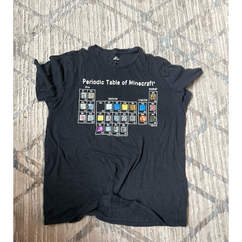 Periodic Table of Minecraft elements T-Shirt